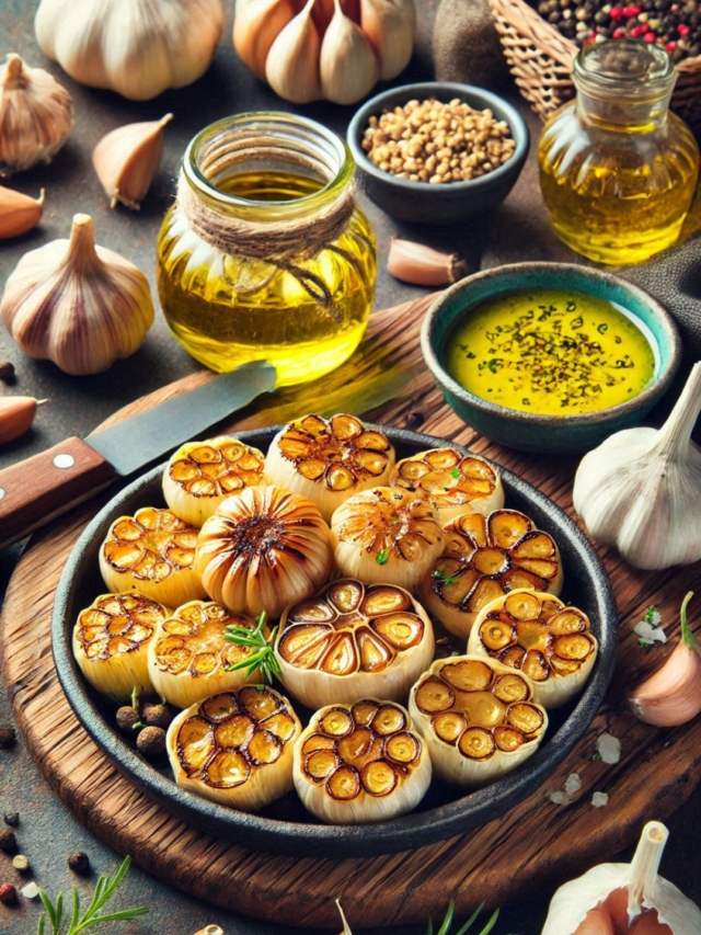 Roasted garlic with ghee benefits, health benefits