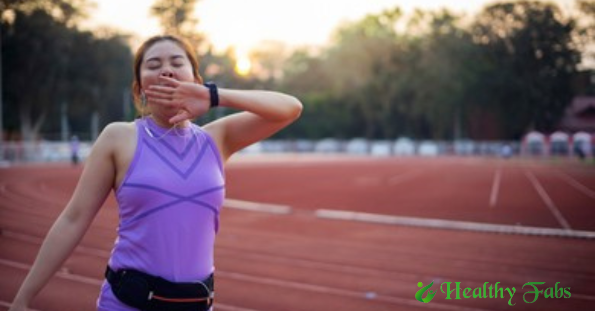 Excessive yawning during workout, fitness concerns