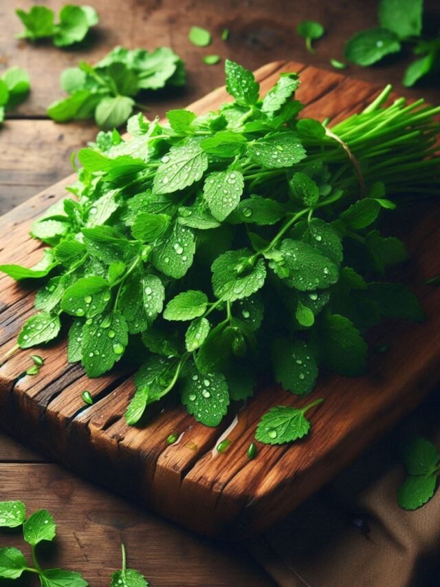 Health benefits of methi leaves