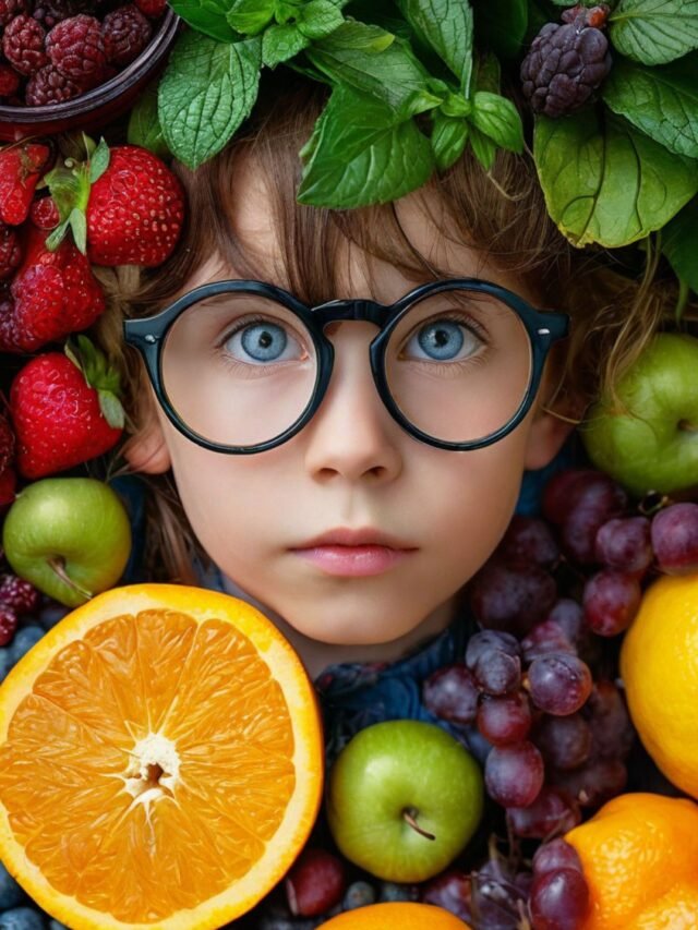 Fruits for Healthy Eyesight in Children