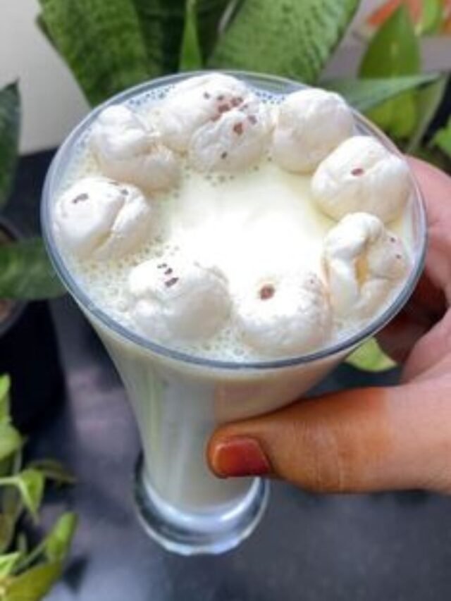Makhana Soaked in Milk Benefits