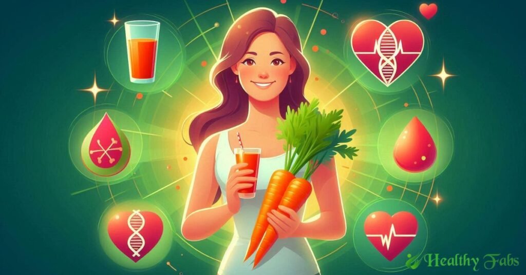 Eating carrots daily reduces cancer risk and improves blood health